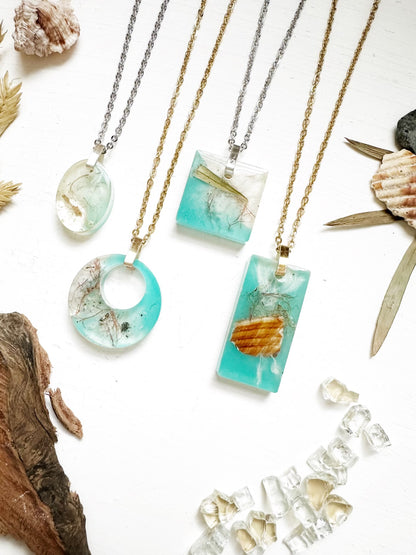 Customizable || St. Pete Beach Florida Resin Nature Jewelry